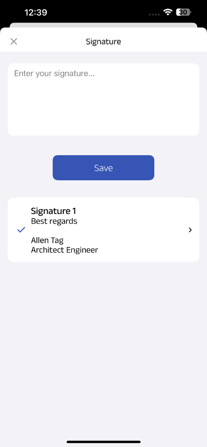 Can I create more than one signature?